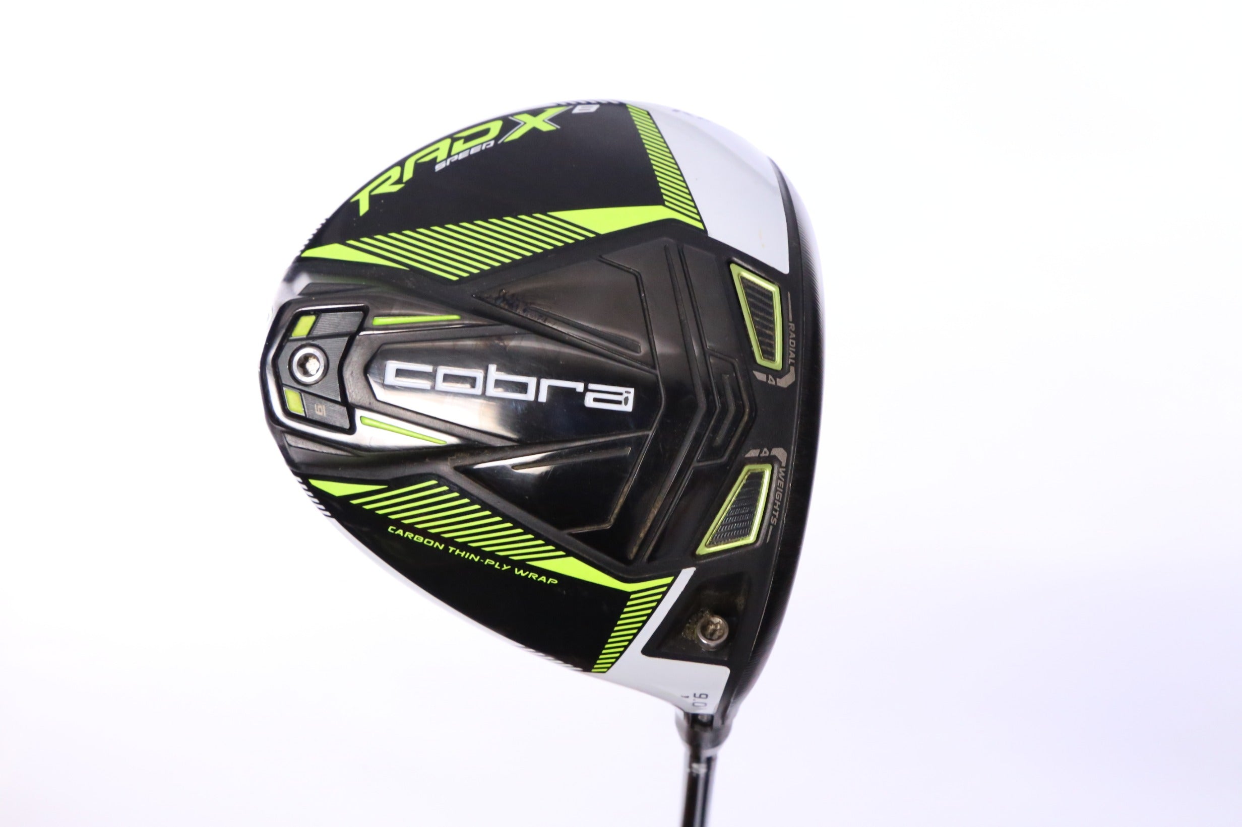 Used Cobra RAD Speed XB Driver - 9 Degrees - Stiff Flex Project X HZRDUS Smoke RDX - Right-Handed-Next Round