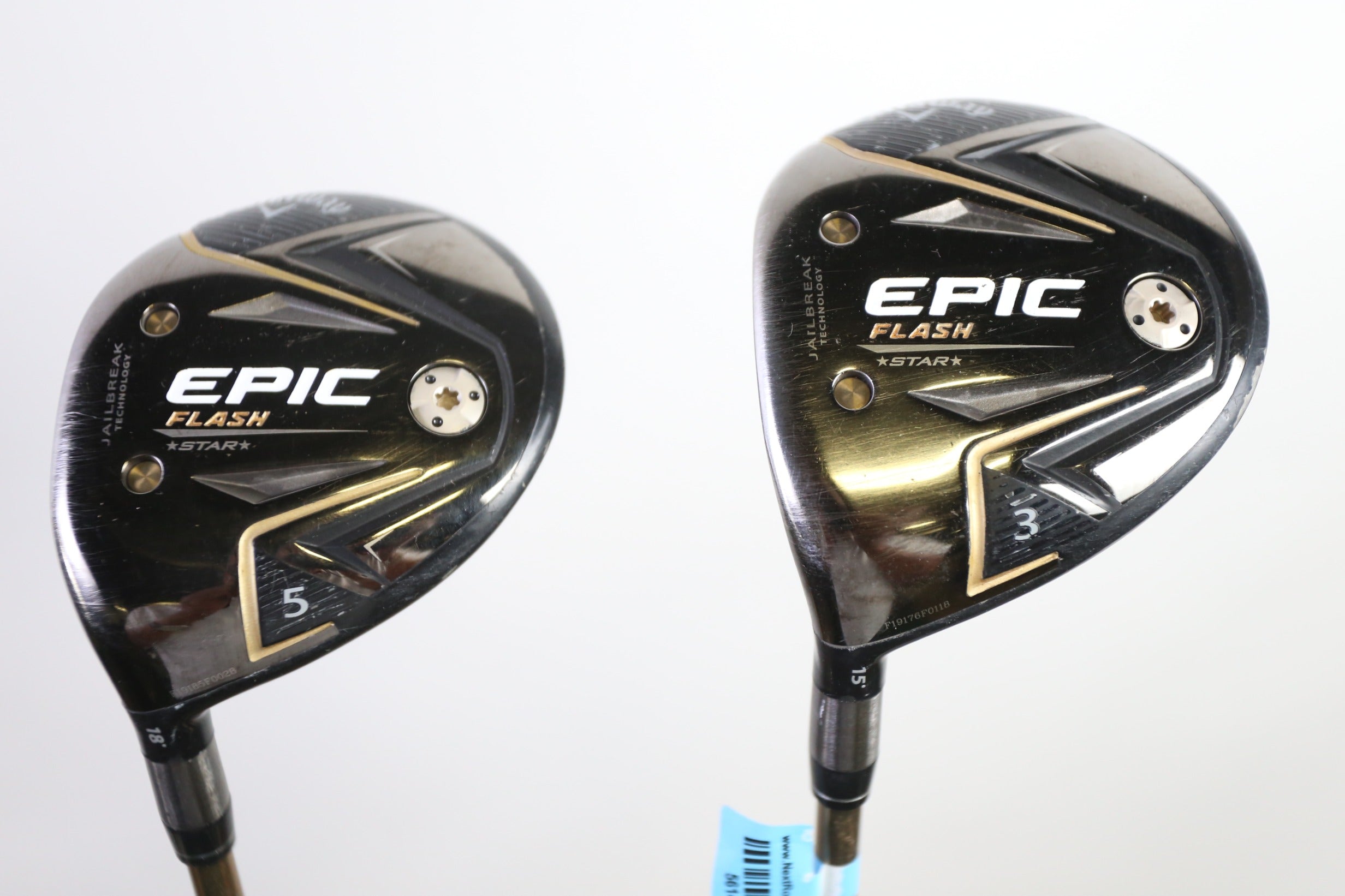 Used Callaway Epic Flash Star Left-Handed Fairway Wood Set – Next Round