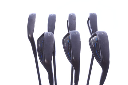 Used Cobra King Forged TEC One Black Iron Set - Right-Handed - 5-PW, GW - Extra Stiff Flex