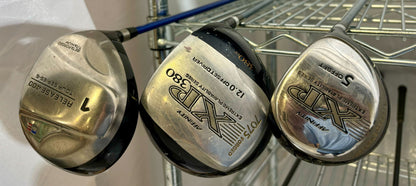 Wholesale Lot of 40 Golf Clubs - Assorted Fairway Woods and Drivers-Next Round