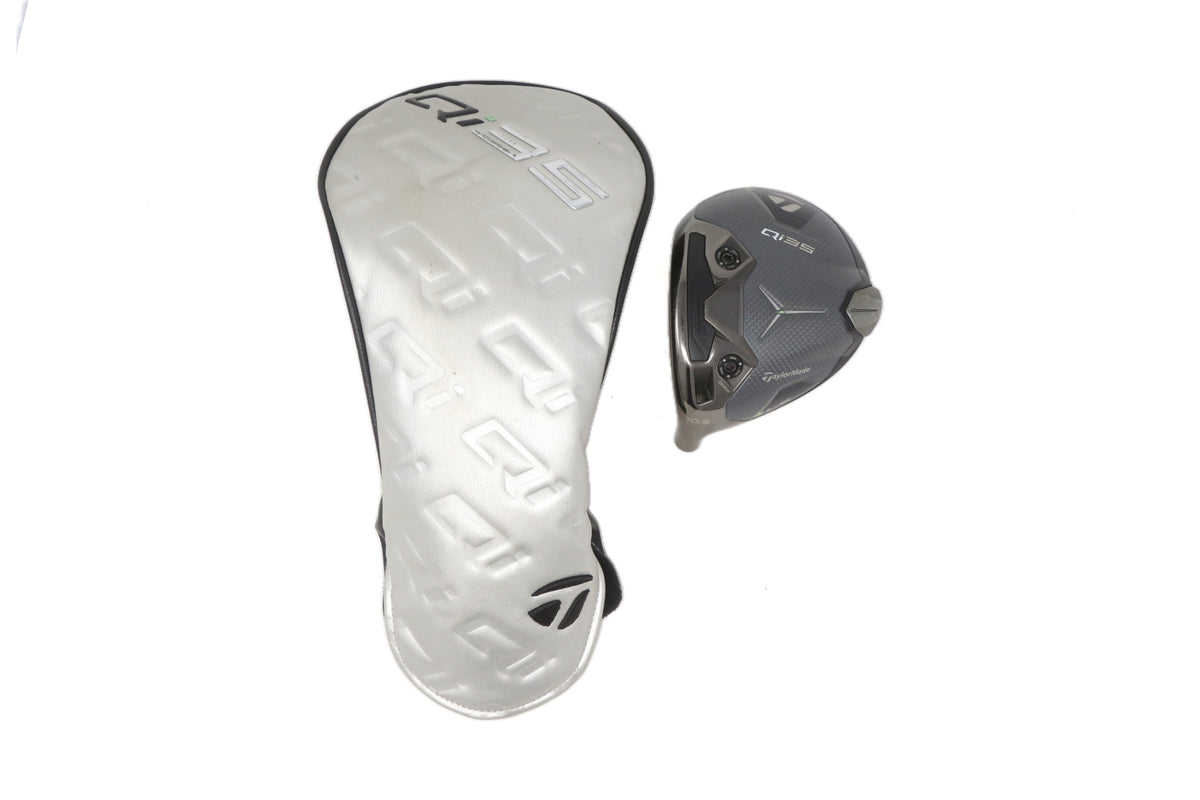 Used TaylorMade Qi35 LS Driver - HEAD ONLY - Left-Handed - 10.5 Degrees-Next Round