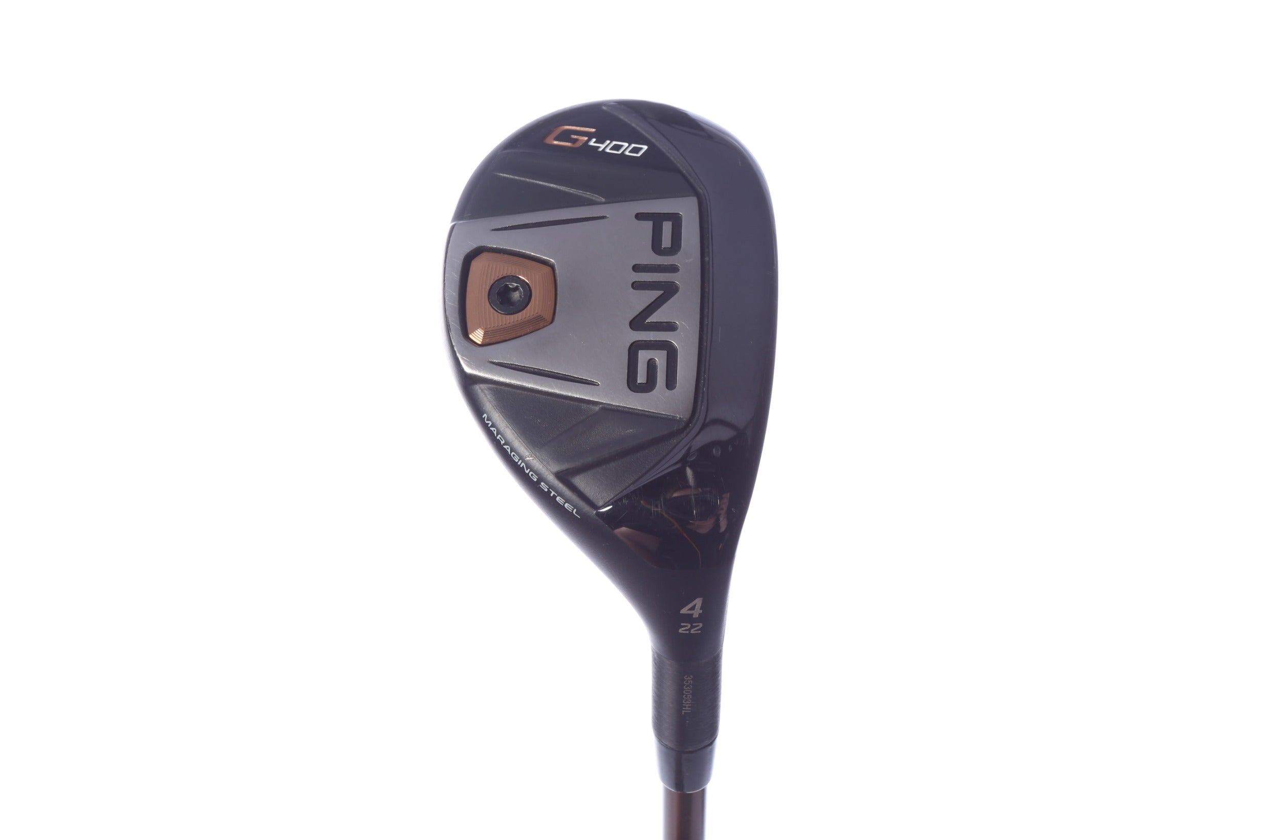 Used Ping G400 4H Hybrid - Right-Handed - 22 Degrees - Soft Regular Flex