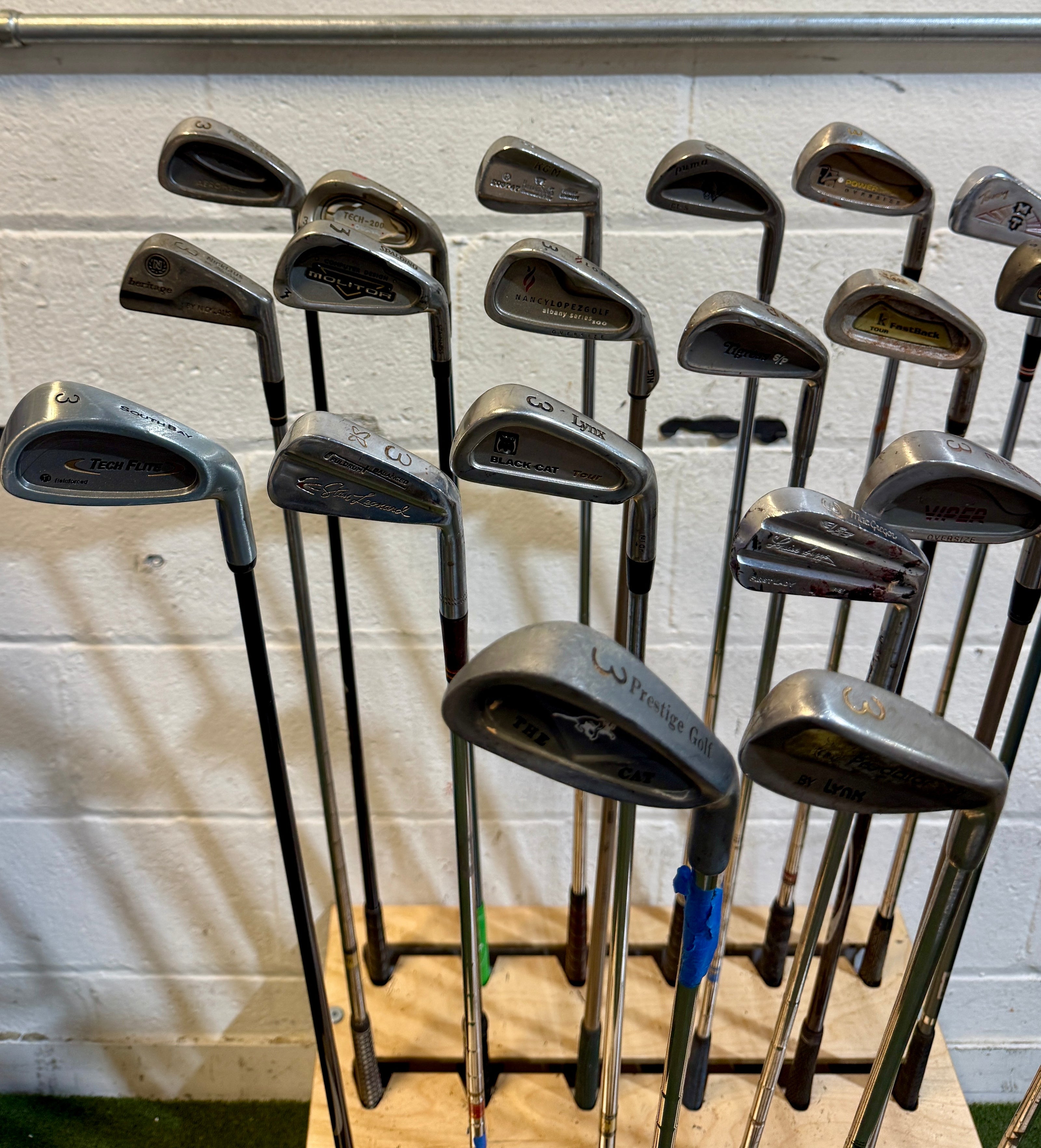 Wholesale Lot of 45 Golf Clubs - Assorted Single Irons-Next Round