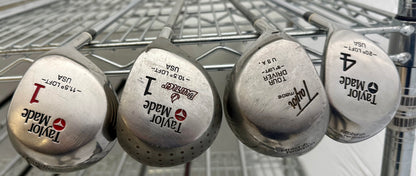 Wholesale Lot 30 Golf Clubs - Vintage TaylorMade Drivers & Woods-Next Round