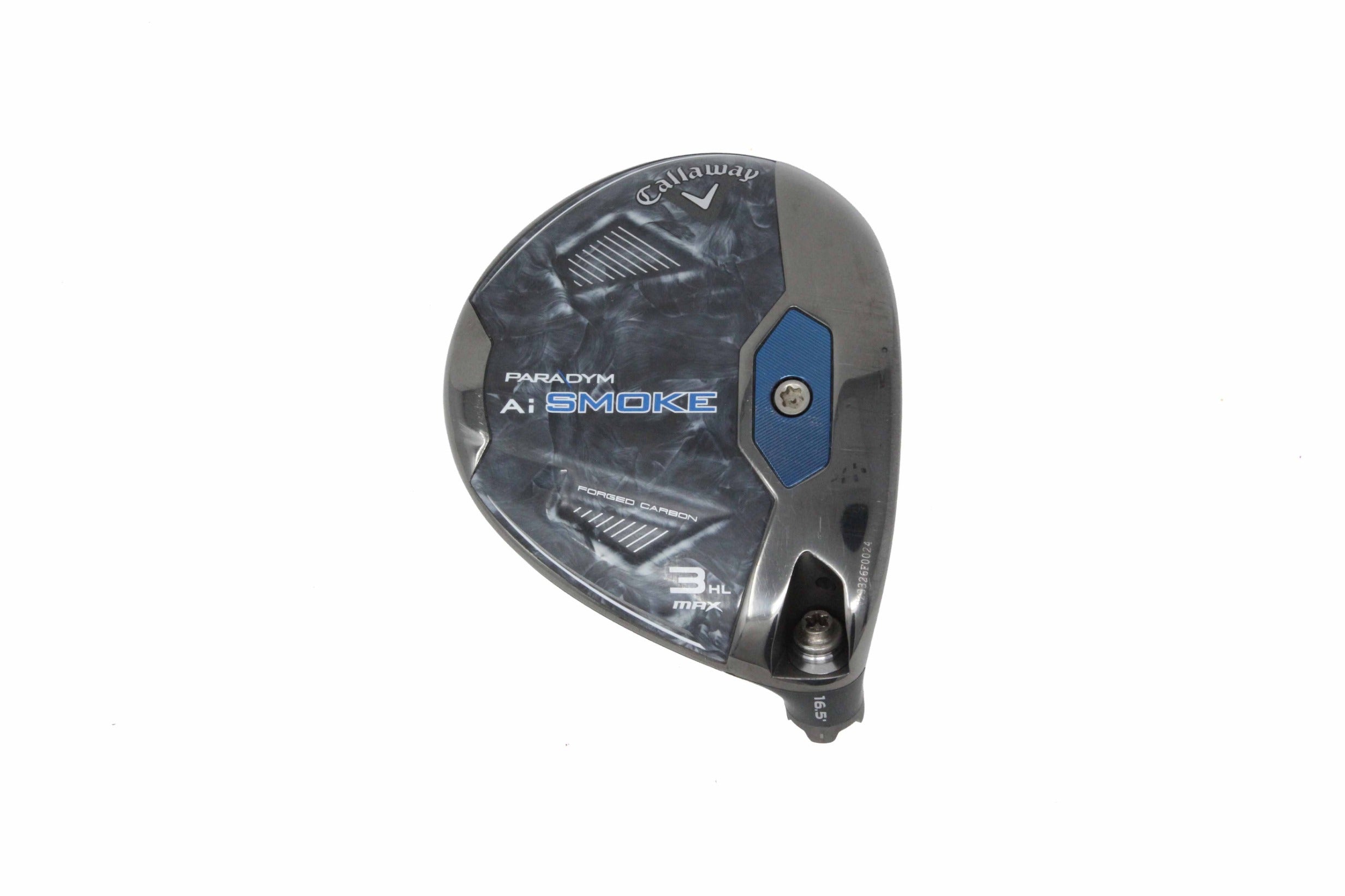 Used Callaway Paradym Ai Smoke MAX 3HL Wood - HEAD ONLY - Right-Handed - 16.5 Degrees