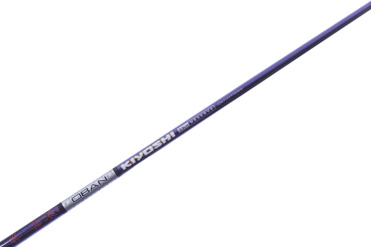 Used Oban Kiyoshi Purple Tour Reserve Driver Shaft Stiff Flex Graphite - 44 in - Callaway Opti-Fit Adapter