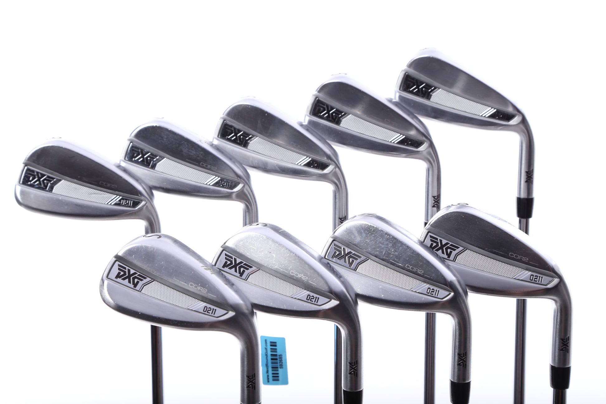 Used PXG 0211 Iron Set - Right-Handed - 4-PW, GW, SW - Stiff Flex-Next Round