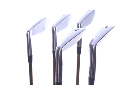 Used Miura CB-302 Iron Set - Right-Handed - 6-PW - Seniors Flex