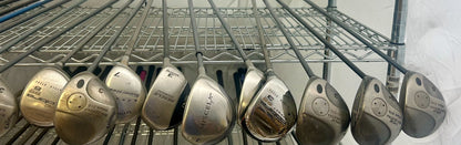 Wholesale Lot of 40 Golf Clubs - Assorted Taylormade and Cobra Fairway Woods-Next Round