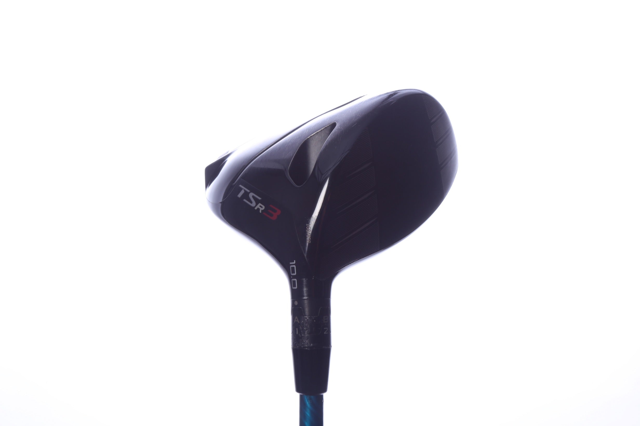 Used Titleist TSR3 Driver - 10 Degrees - Stiff Flex Project X EvenFlow Handcrafted Blue - Right-Handed-Next Round