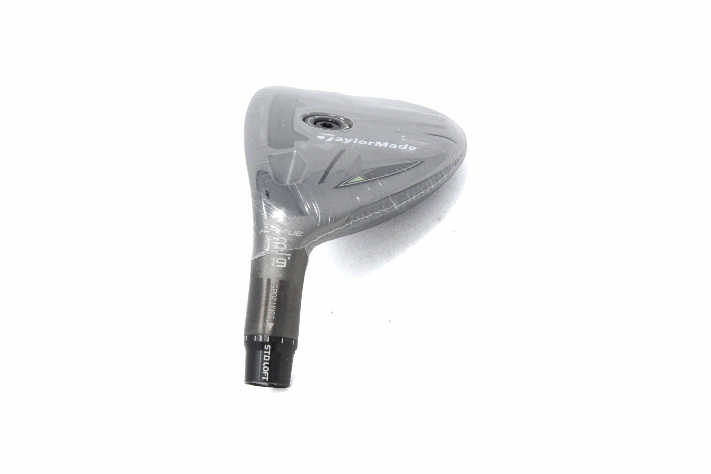 Used TaylorMade Qi35 MAX Rescue 3H - HEAD ONLY - Left-Handed - 19 Degrees-Next Round