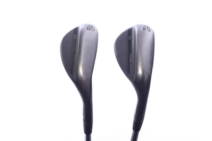 Used Titleist Vokey SM10 Jet Black Wedge Set - Right-Handed - 54*, 58* - Wedge Flex-Next Round