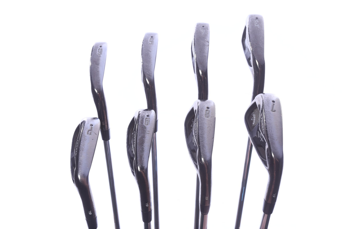 Used Callaway Apex Pro Smoke 19 Iron Set - Right-Handed - 3-PW - Regular Flex