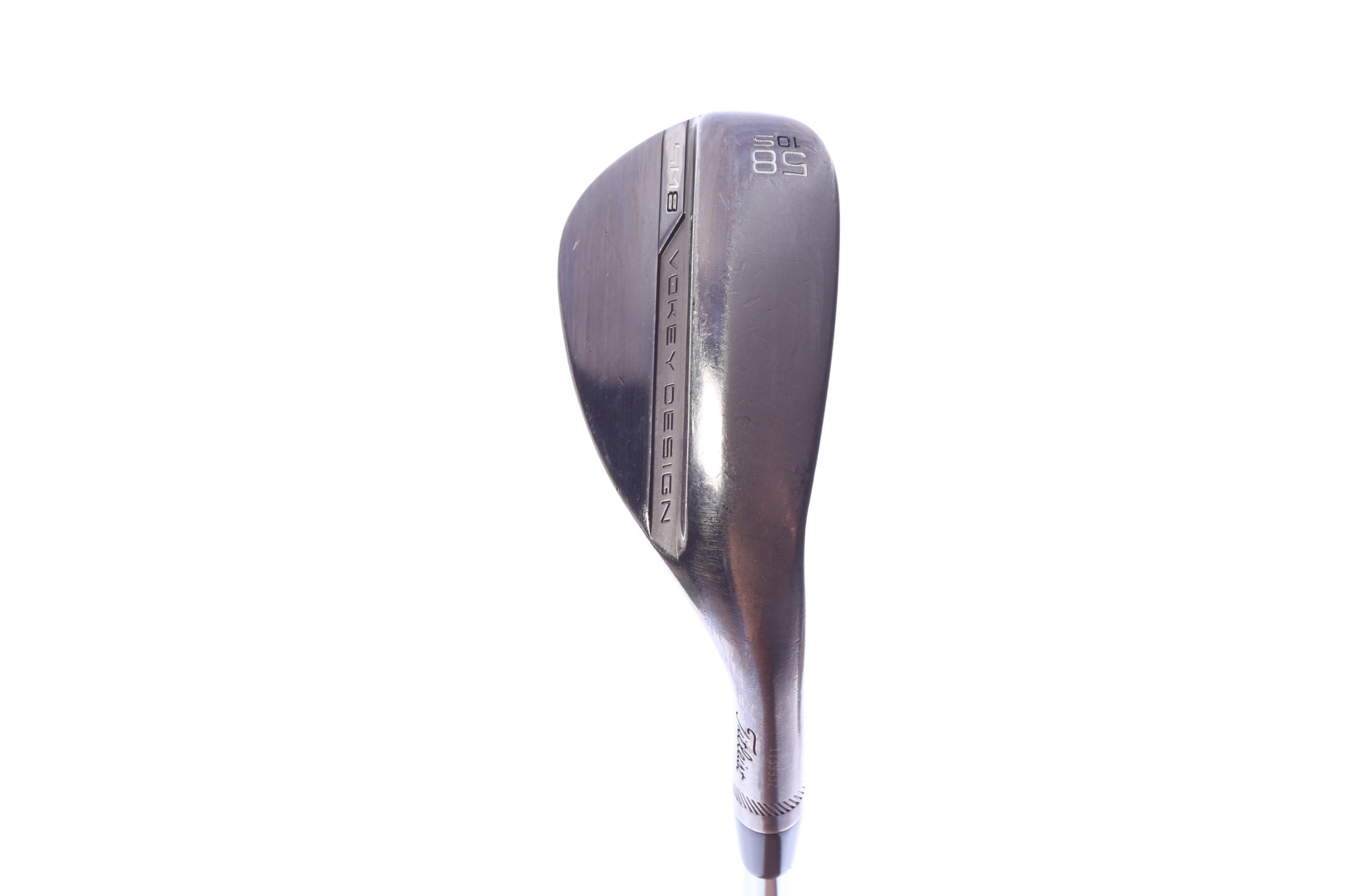 Used Titleist Vokey SM8 Brushed Steel Lob Wedge - Right-Handed - 58 Degrees - Wedge Flex-Next Round