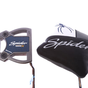 Used TaylorMade Spider Tour X Double Bend Putter - Right-Handed - 34 in - Mallet-Next Round