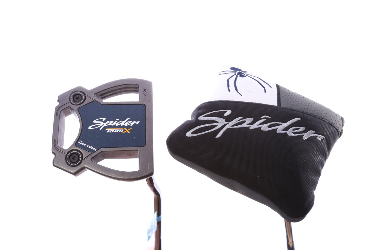 Used TaylorMade Spider Tour X Double Bend Putter - Right-Handed - 34 in - Mallet-Next Round