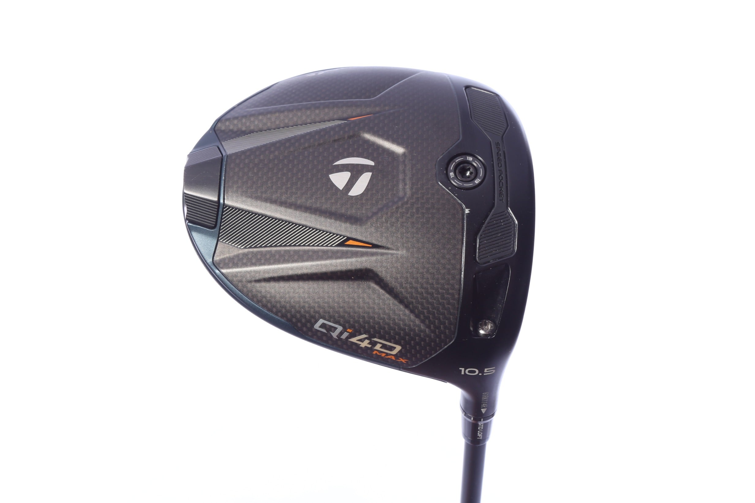 Used TaylorMade Qi4D Max Driver - 10.5 Degrees - Regular Flex TaylorMade REAX - Right-Handed
