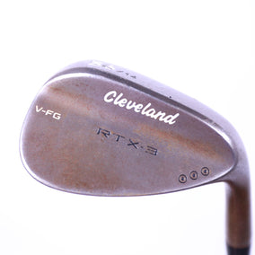 Used Cleveland RTX 3 TOUR ISSUE Raw Sand Wedge - Right-Handed - 56 Degrees - Wedge Flex-Next Round