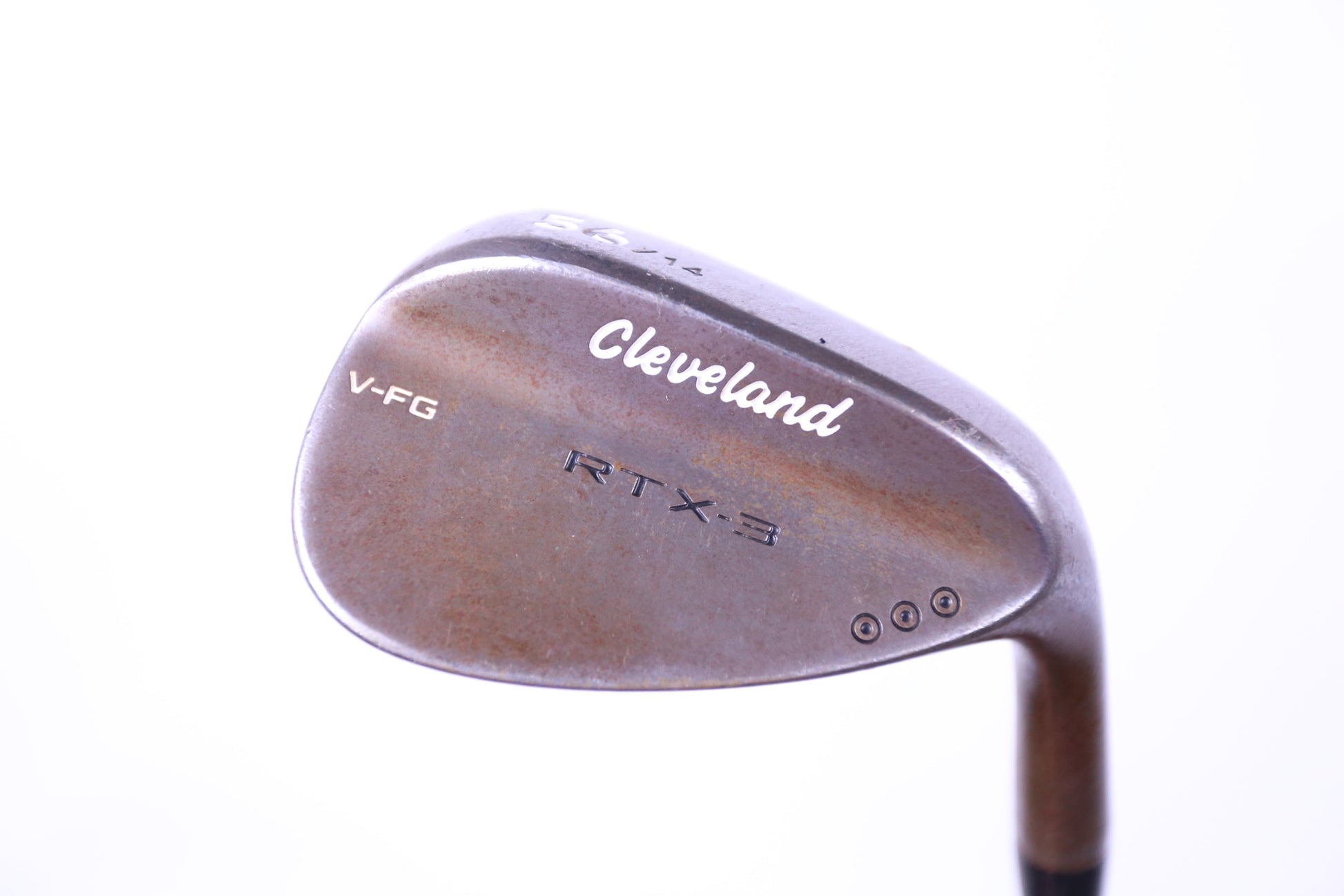 Used Cleveland RTX 3 TOUR ISSUE Raw Sand Wedge - Right-Handed - 56 Degrees - Wedge Flex-Next Round