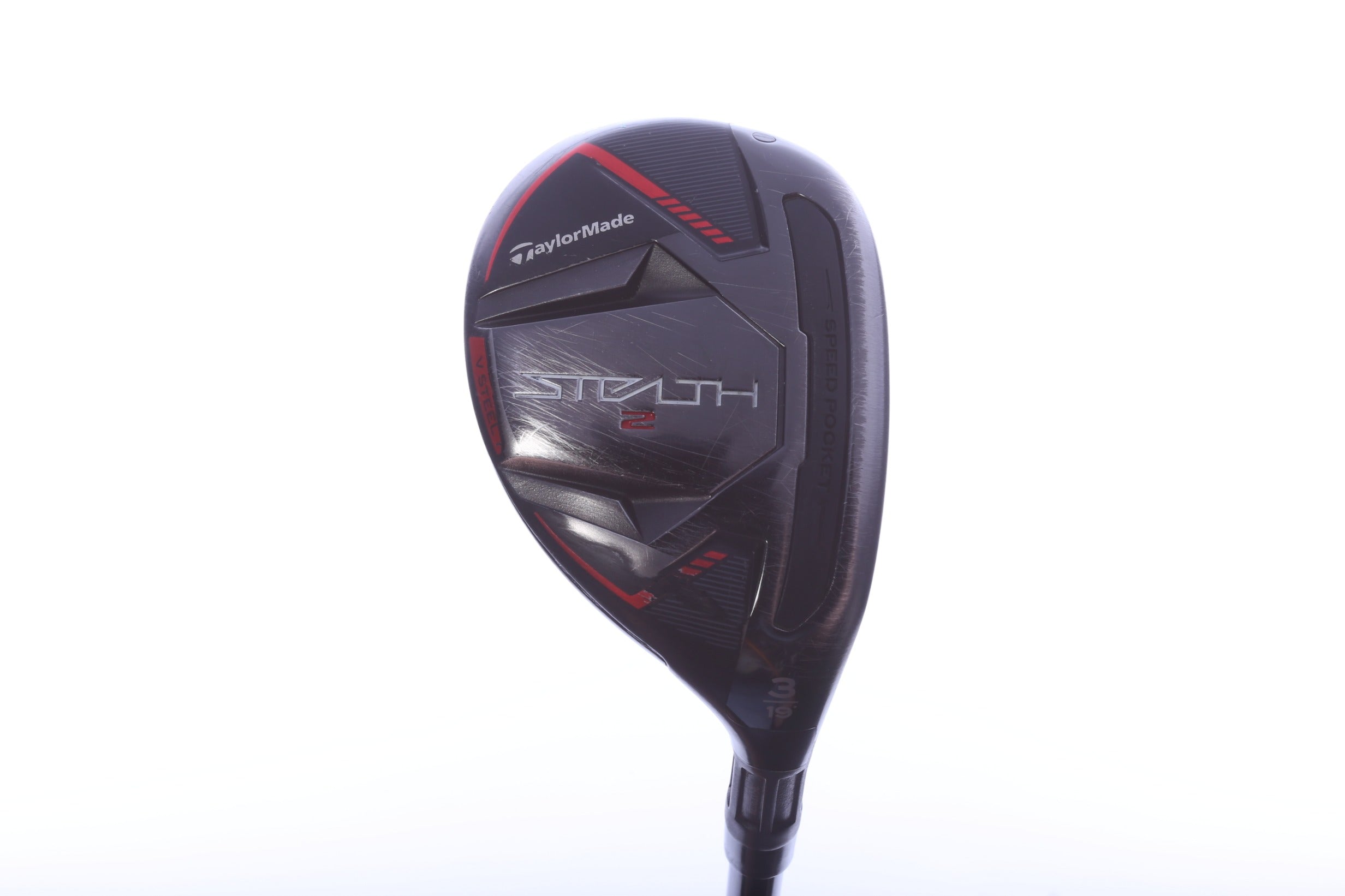 Used TaylorMade STEALTH 2 Rescue 3H Hybrid - Right-Handed - 19 Degrees - Stiff Flex