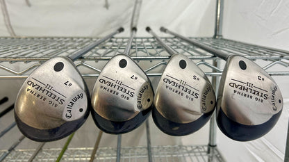 Wholesale Lot of 20 Golf Clubs - Callaway and Cobra Fairway Woods-Next Round