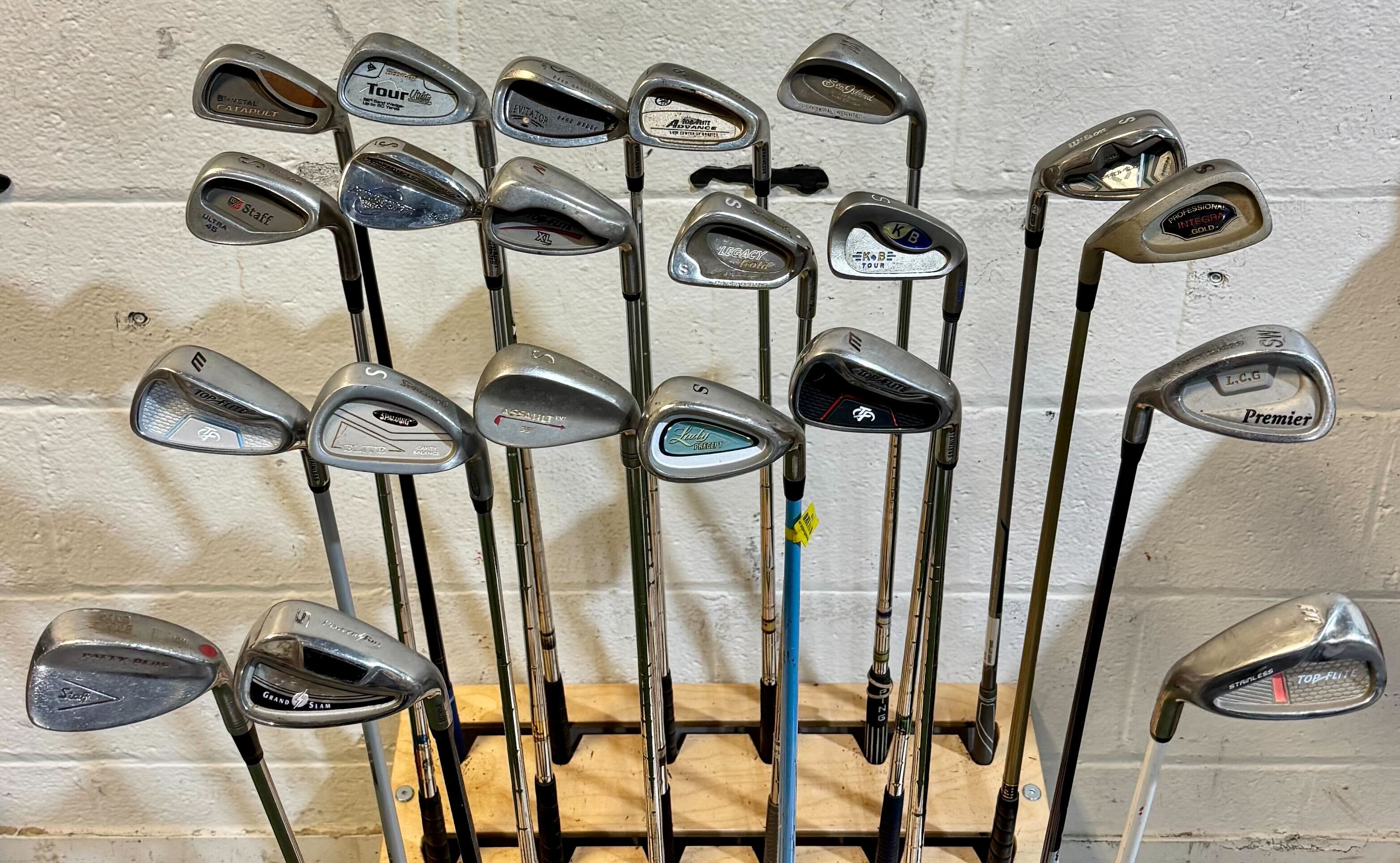 Wholesale Lot of 45 Golf Clubs - Assorted Wedges - RH/LH - Various Flexes-Next Round
