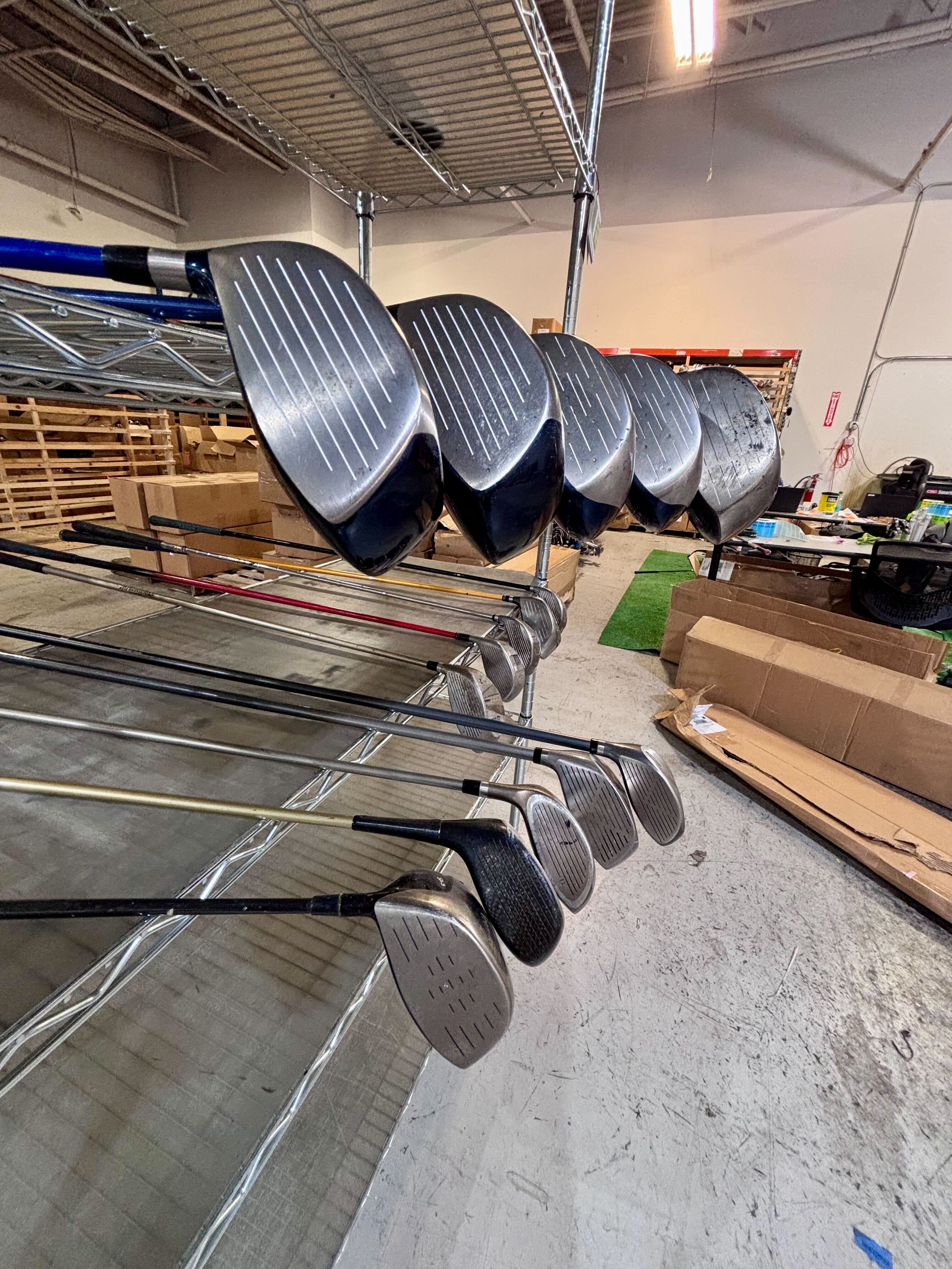 Wholesale Lot 20 Golf Clubs - Assorted Drivers-Next Round