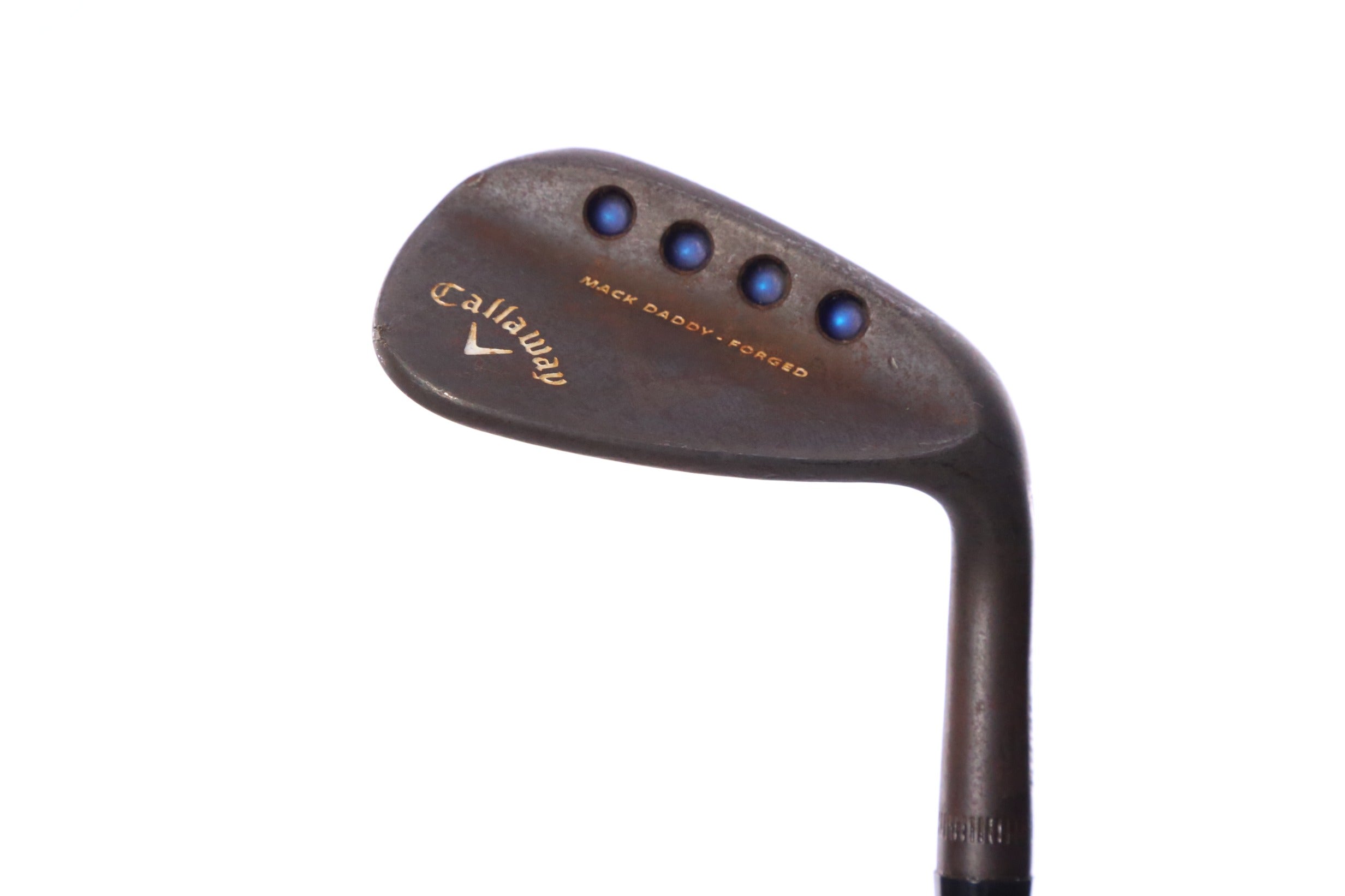 Used Callaway Mack Daddy Forged Slate Gap Wedge - Right-Handed - 52 Degrees - Stiff Flex-Next Round