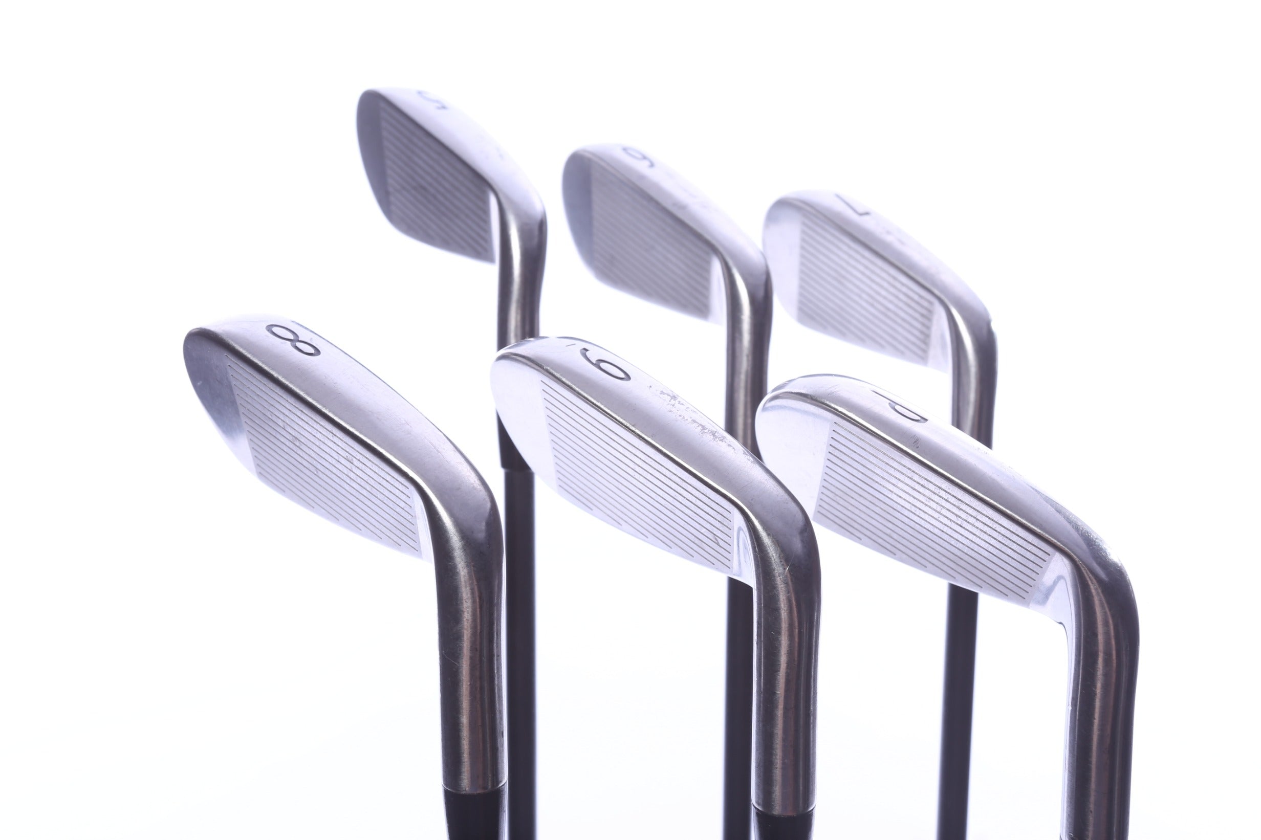 Used Titleist 718 AP1 Iron Set - Left-Handed - 5-PW - Variable Flex