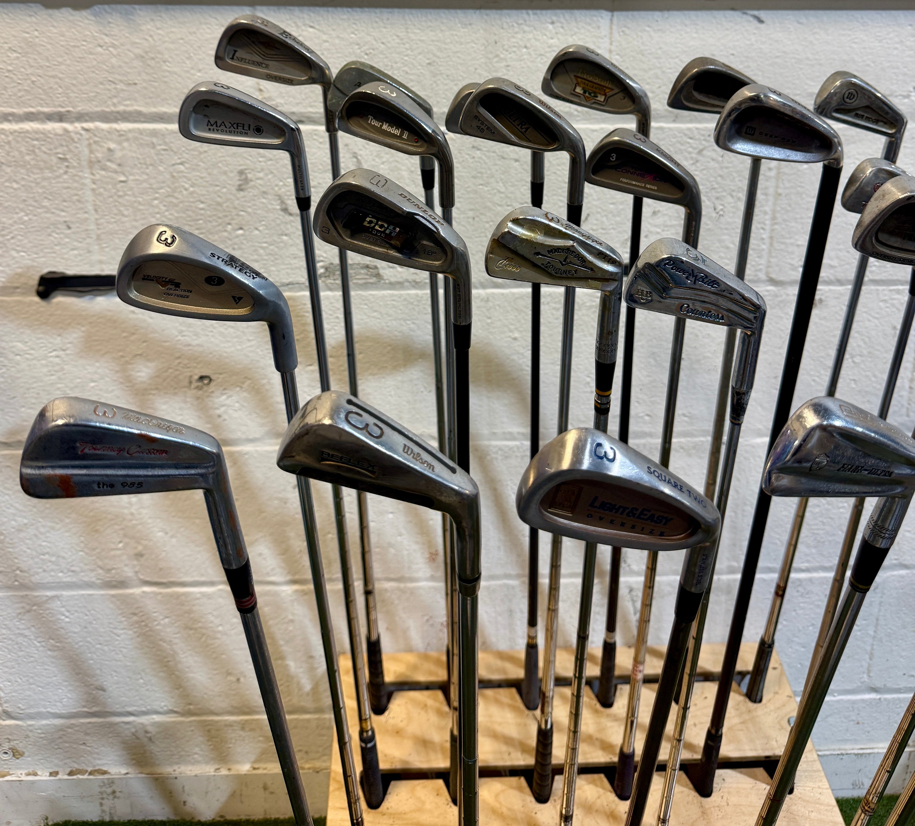 Wholesale Lot of 45 Golf Clubs - Assorted Single Irons-Next Round
