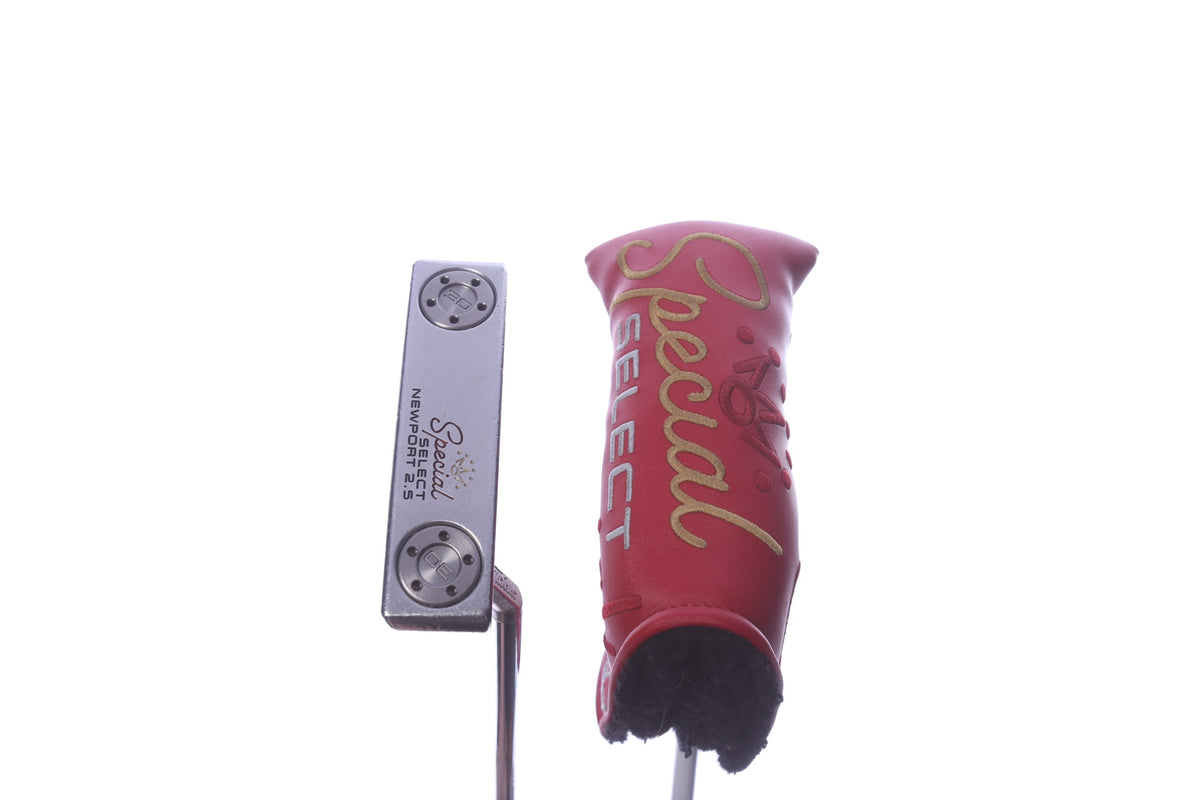 Used Titleist Scotty Cameron 2016 Select Newport 2.5 Putter - Right-Handed - Standard - Blade
