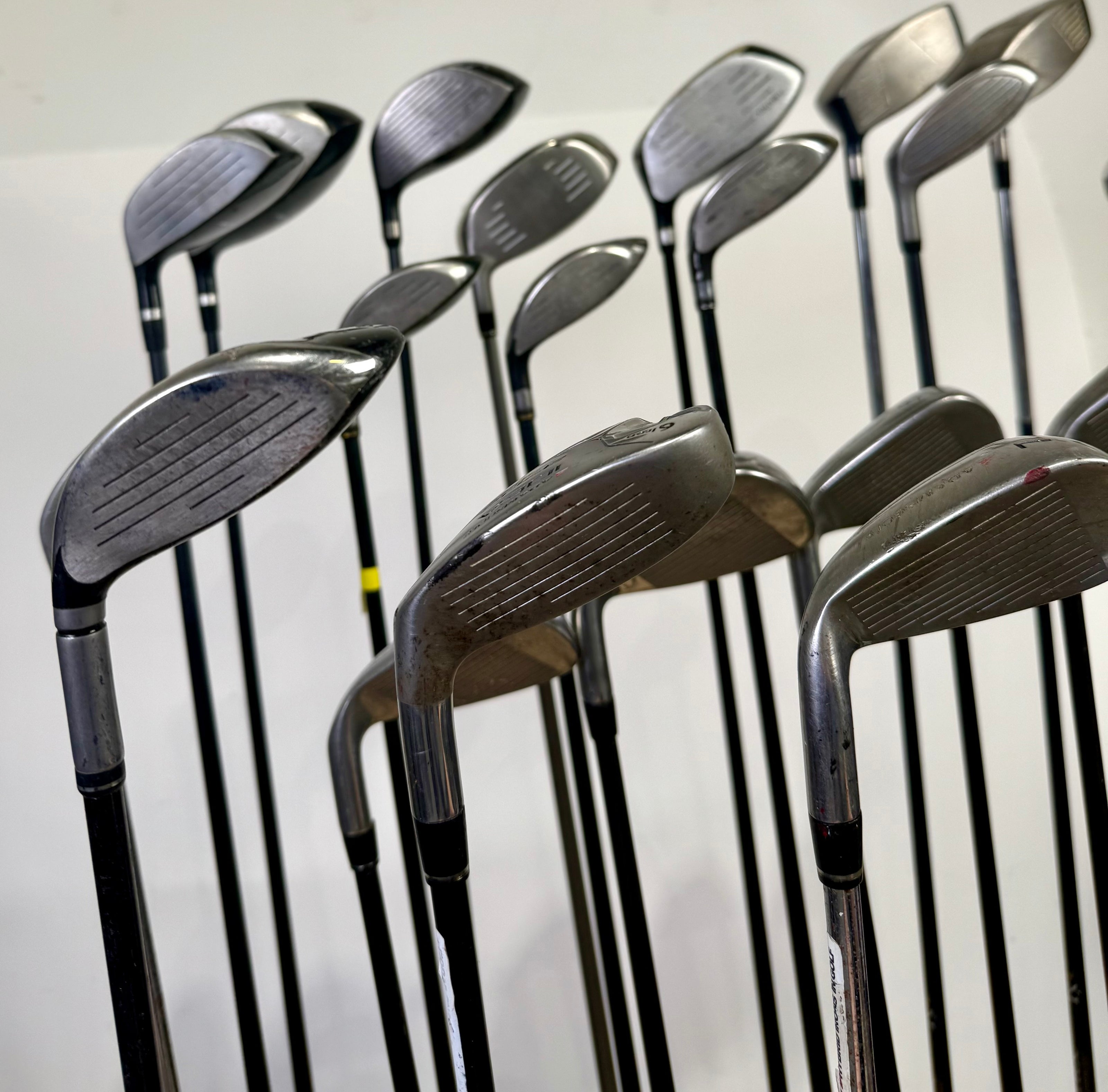 Wholesale Lot of 24 Drivers, Fairway Woods, Hybrids, And Single Irons.-Next Round