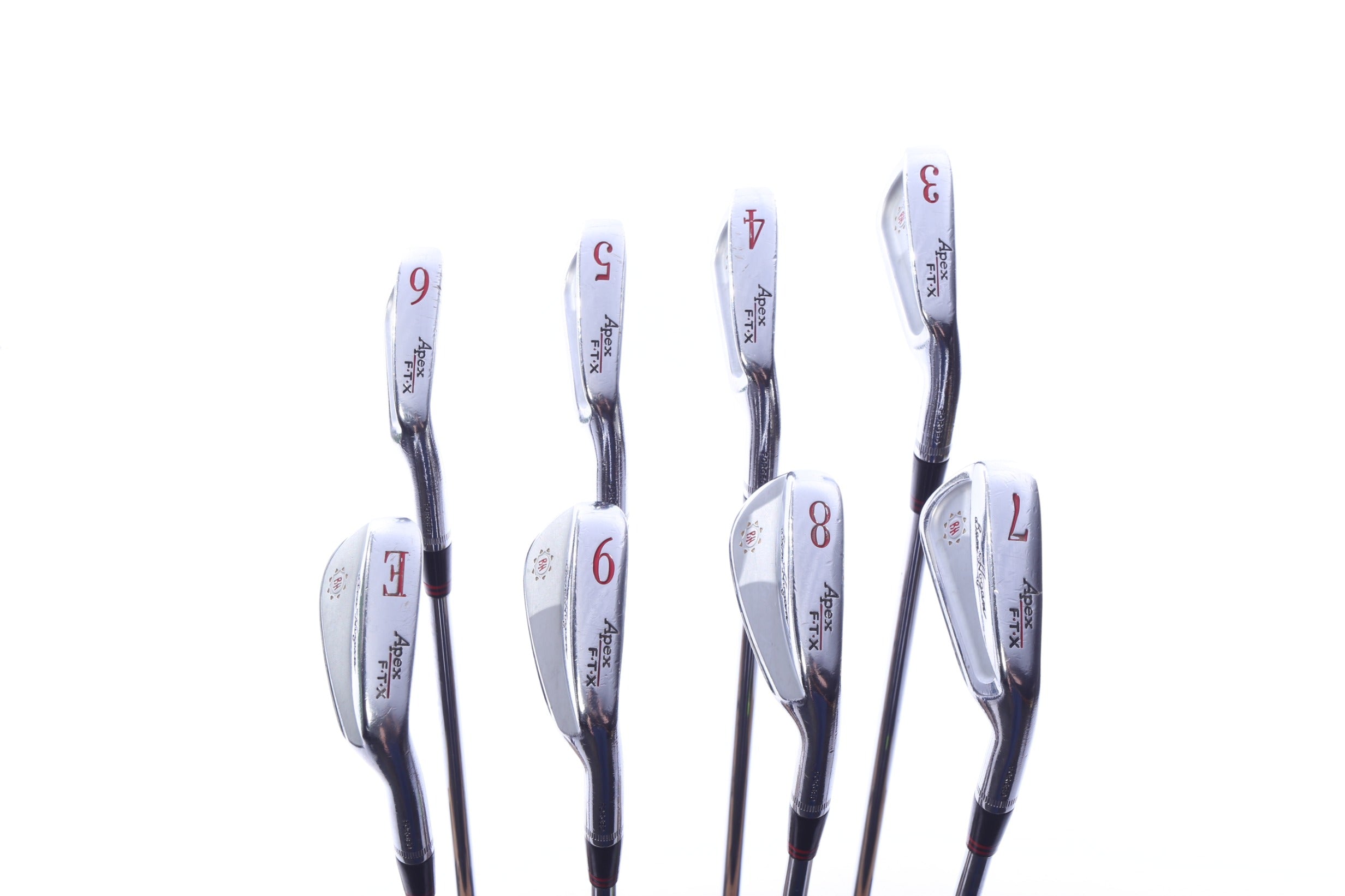 Used Ben Hogan Apex FTX Iron Set - Right-Handed - 3-PW (EW) - Regular Flex