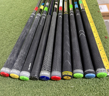 Wholesale Lot of 20 Golf Shafts- Assorted Fitting Irons Shafts-Next Round
