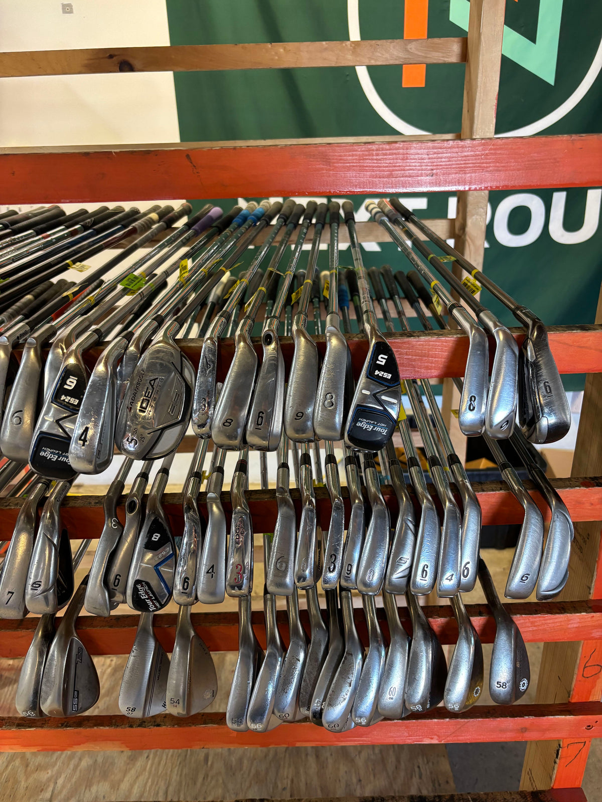 Wholesale Lot 1 — 98 Wedges & Single Irons under $50 · $4,231 Retail Value