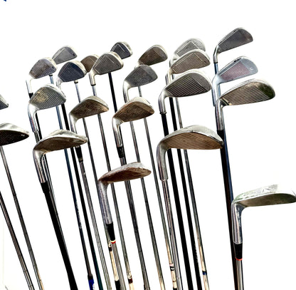 Wholesale Lot of 24 Golf Clubs - Right Handed - Assorted Irons and Wedges-Next Round