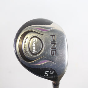 Used Ping Rhapsody 5-Wood - Right-Handed - 22 Degrees - Ladies Flex-Next Round