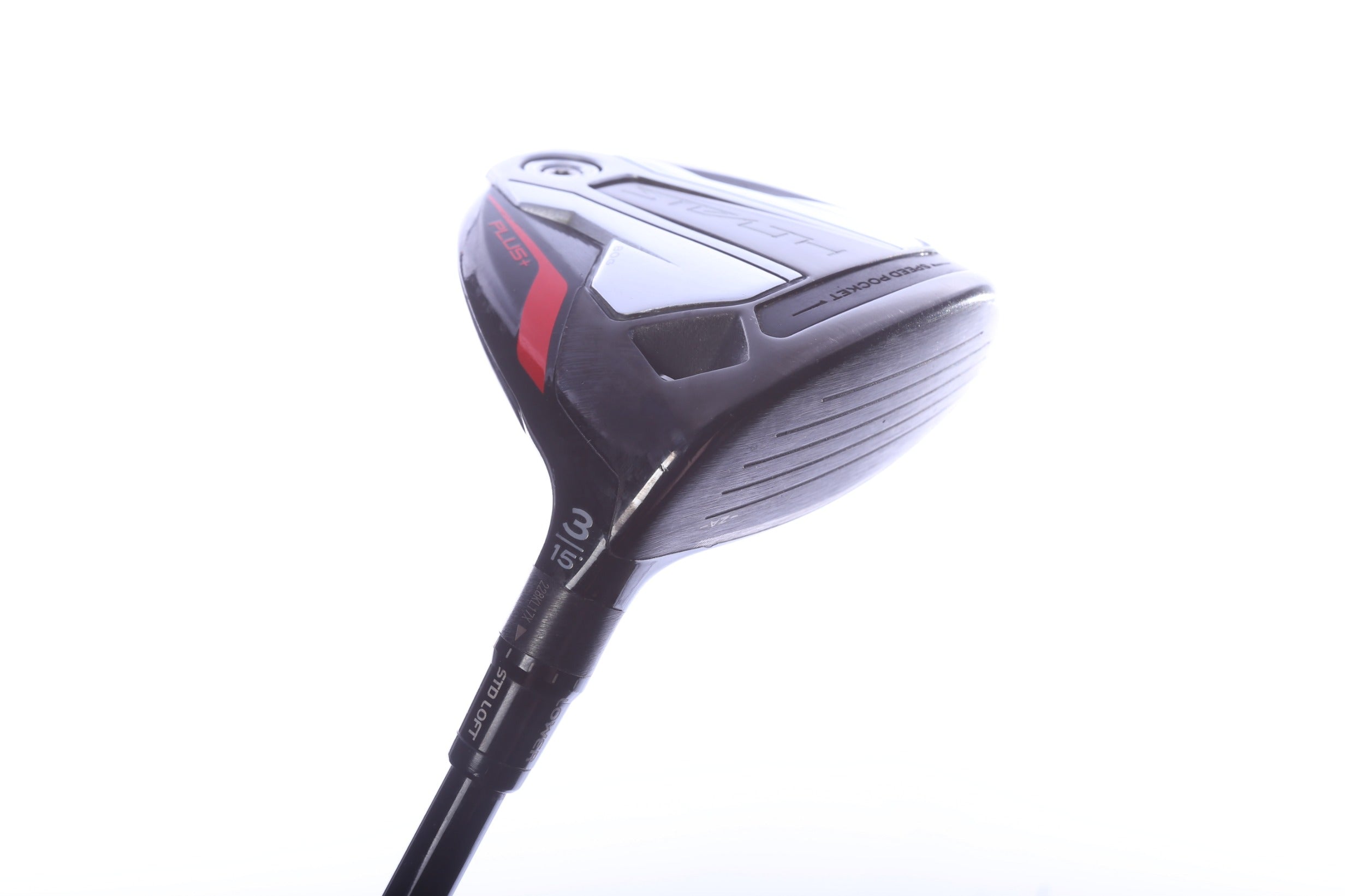 Used TaylorMade STEALTH PLUS 3-Wood - Right-Handed - 15 Degrees - Stiff Flex-Next Round