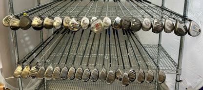 Wholesale Lot of 40 Golf Clubs - TaylorMade Woods and Cobra Baffler Hybrids-Next Round