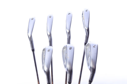 Used TaylorMade rac LT 2005 Iron Set - Right-Handed - 3-9 - Stiff Flex