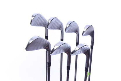 Used Titleist 2023 T100 Iron Set - Left-Handed - 4-PW - Stiff Flex