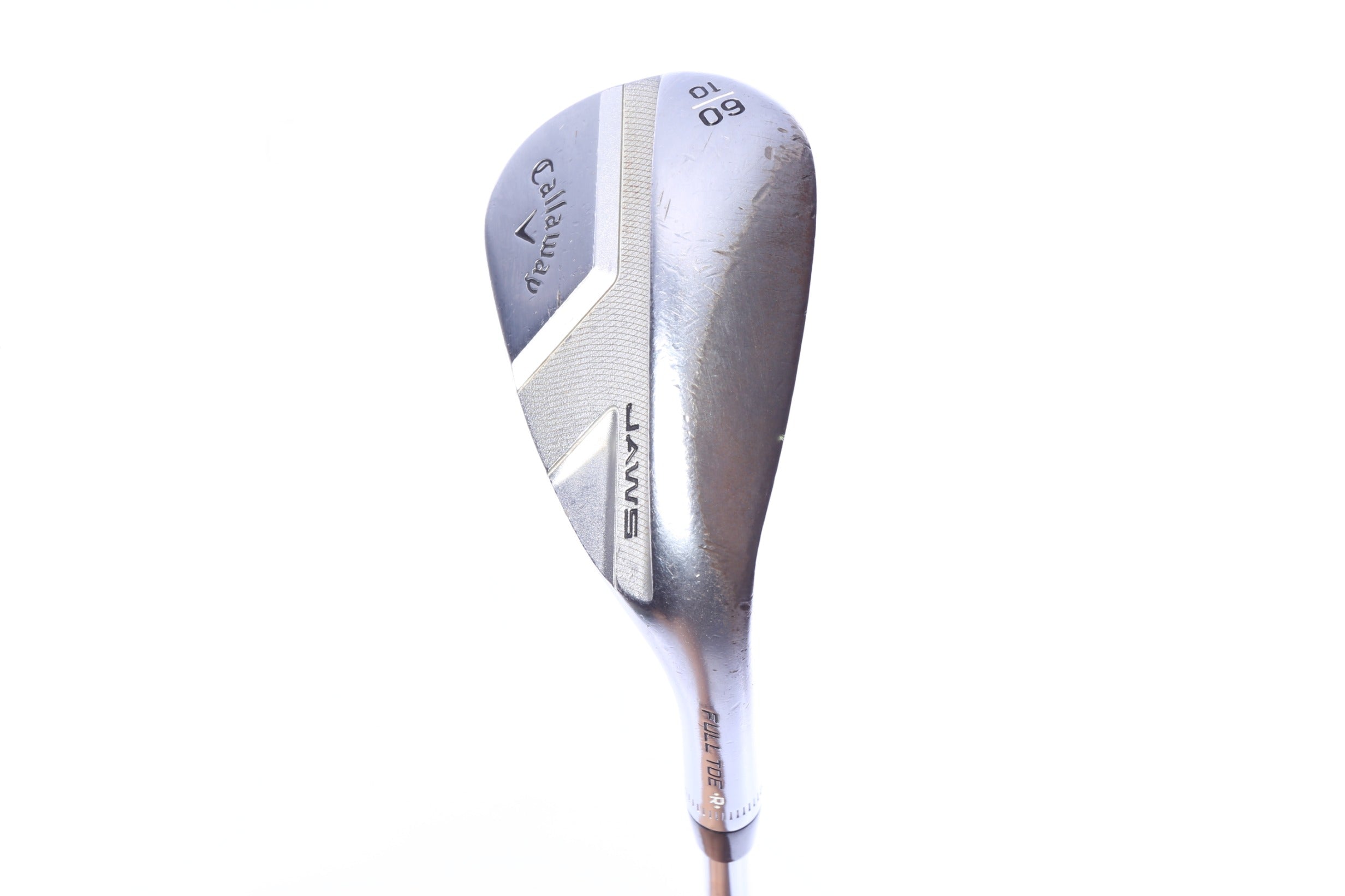 Used Callaway JAWS Full Toe Chrome Lob Wedge - Right-Handed - 60 Degrees - Wedge Flex