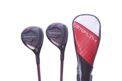 Used TaylorMade STEALTH 2 HD Rescue Hybrid Set - Right-Handed - 4H, 5H - Regular Flex