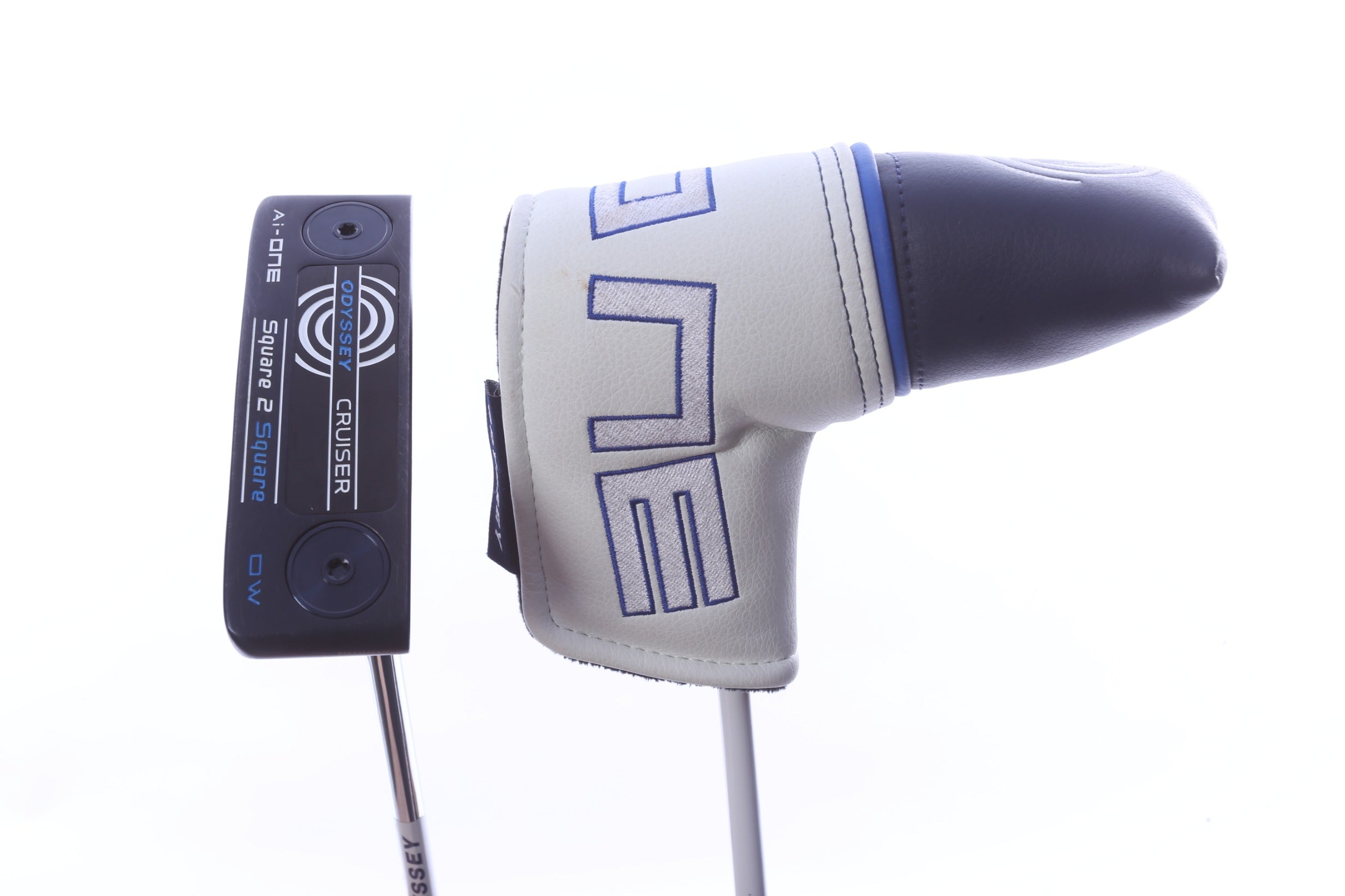 Used Odyssey Ai-ONE Square 2 Square Double Wide Putter - Right-Handed - 38 in - Blade-Next Round