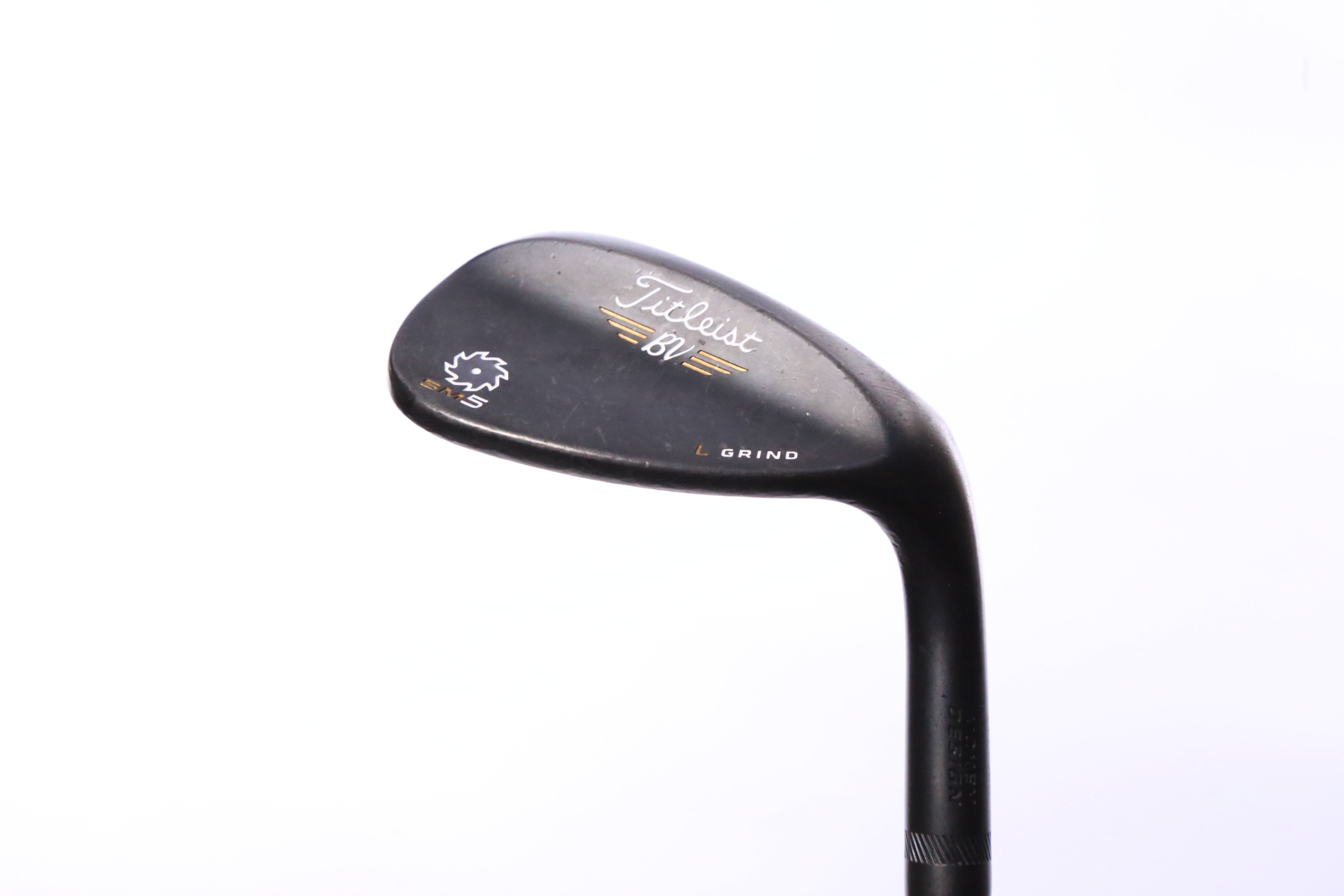 Used Titleist Vokey SM5 Raw Black Lob Wedge - Right-Handed - 58 Degrees - Wedge Flex-Next Round