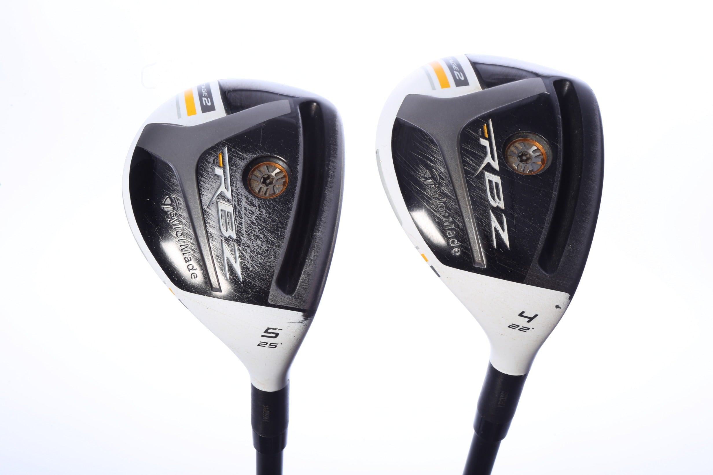 Used TaylorMade RocketBallz Stage 2 Hybrid Set - Right-Handed - 4H, 5H - Regular Flex