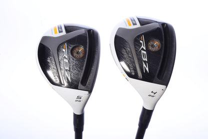 Used TaylorMade RocketBallz Stage 2 Hybrid Set - Right-Handed - 4H, 5H - Regular Flex