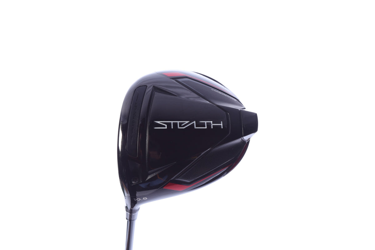 Used TaylorMade STEALTH Driver - 10.5 Degrees - Stiff Flex Project X Hzrdus Smoke RDX - Left-Handed