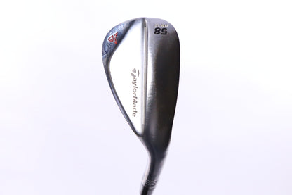 Used TaylorMade Milled Grind Raw Lob Wedge - Right-Handed - 58 Degrees - Stiff Flex-Next Round
