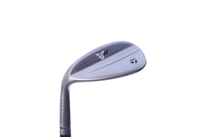 Used TaylorMade Milled Grind 5 Satin Chrome Lob Wedge - Left-Handed - 60 Degrees - Wedge Flex-Next Round